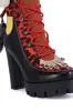 AZALEA WANG TRIGGER MULTI COLORBLOCKED BOOTIE sold by AKIRA