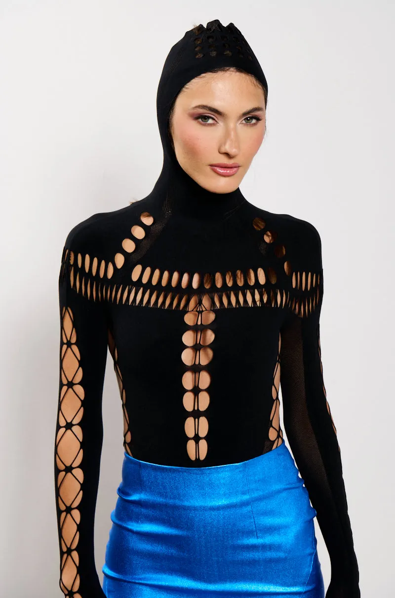 YOUR LOSS CUT OUT SEAMLESS BODYSUIT sold by AKIRA product image thumbnail 5