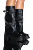 AZALEA WANG JET FOLD OVER FLATFORM BOOT IN BLACK sold by AKIRA