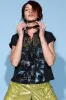 AC DC CROPPED SHREDDED TSHIRT sold by AKIRA