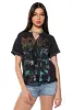 AC DC CROPPED SHREDDED TSHIRT sold by AKIRA