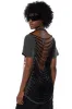WALK ON THE WILD SIDE DISTRESSED BACK T SHIRT sold by AKIRA