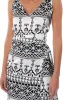 LUCY SATIN PRINT MIDI DRESS sold by AKIRA