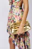 QUEEN SHI METALLIC CLUTCH sold by AKIRA
