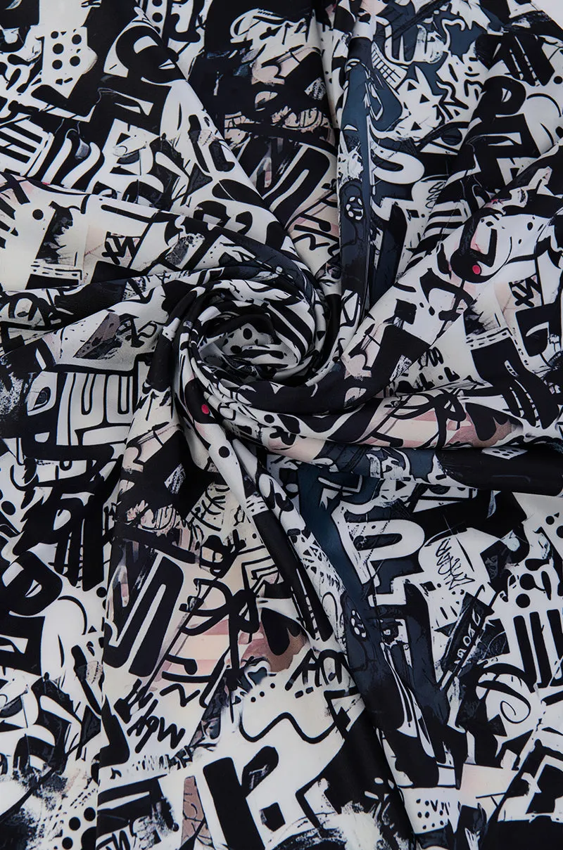 TOO CHIC SATIN SCARF sold by AKIRA product image thumbnail 4