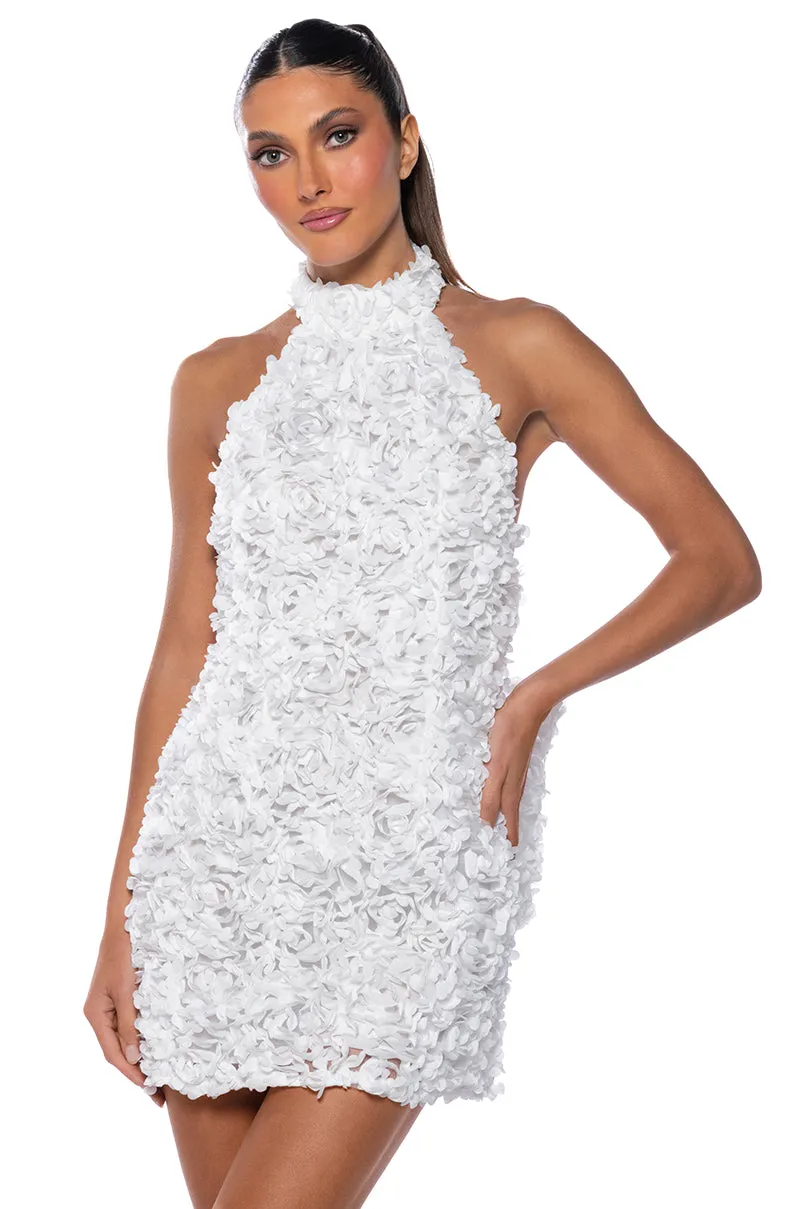 TREAT ME WELL TEXTURED MINI DRESS sold by AKIRA