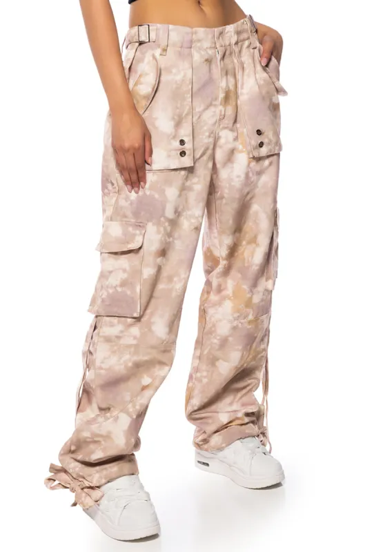 QUINN RELAXED PRINT CARGO PANT sold by AKIRA