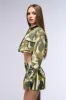 ABSTRACT CAMO UTILITY BOMBER sold by AKIRA