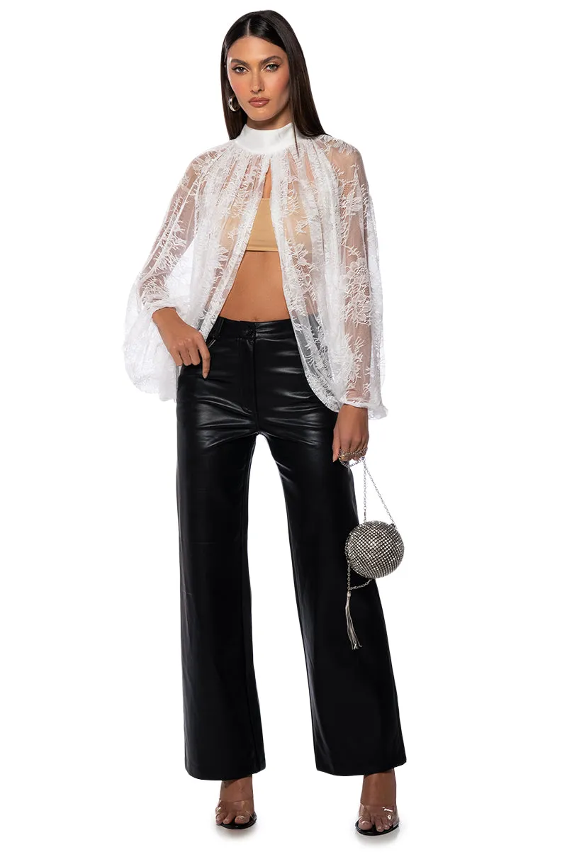 CHEYENNE EXPOSED BACK FLORAL BLOUSE sold by AKIRA product image thumbnail 3