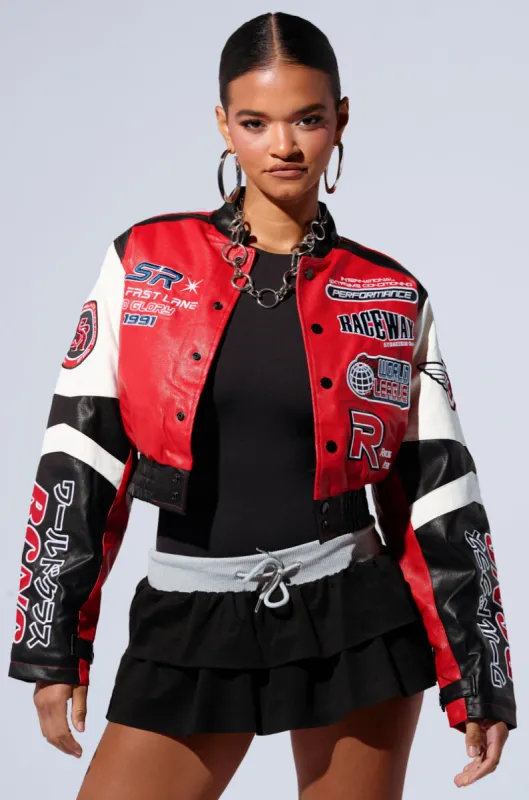 MOTOR SPORT RACER BOMBER sold by AKIRA