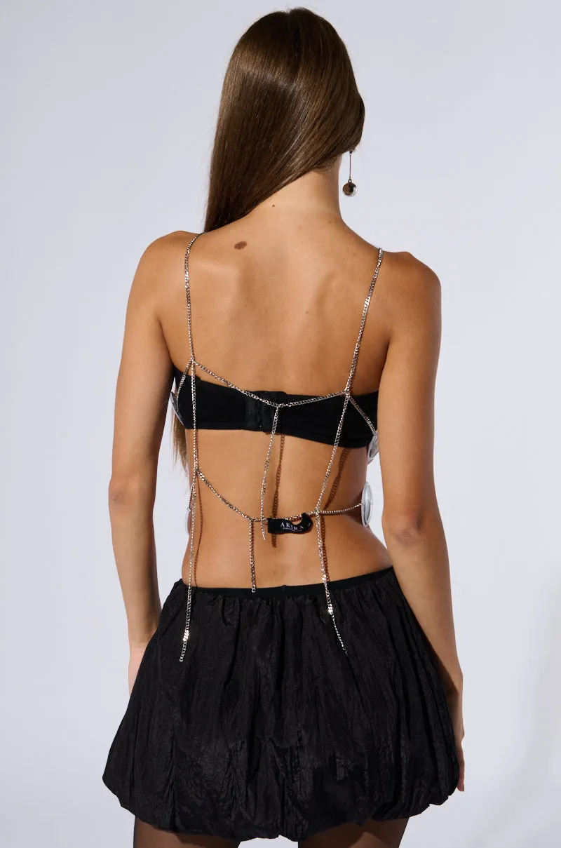 GOOGLY EYED SLEEVELESS FASHION TOP sold by AKIRA product image thumbnail 5