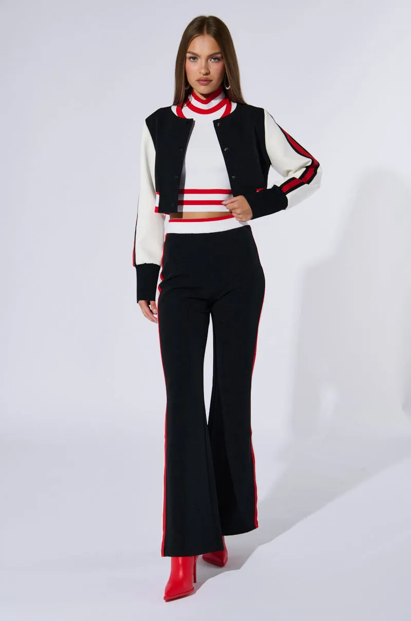 RAYE CROPPED BOMBER sold by AKIRA product image thumbnail 5