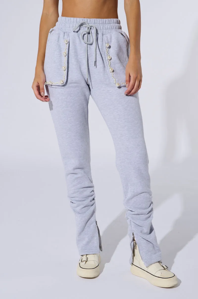 PEARL DETAIL JOGGER PANT sold by AKIRA product image thumbnail 2
