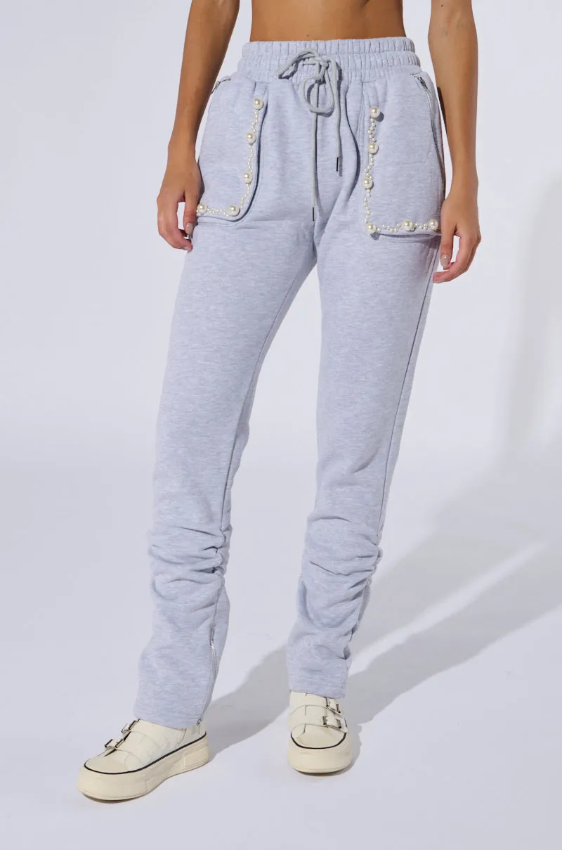PEARL DETAIL JOGGER PANT sold by AKIRA product image thumbnail 3