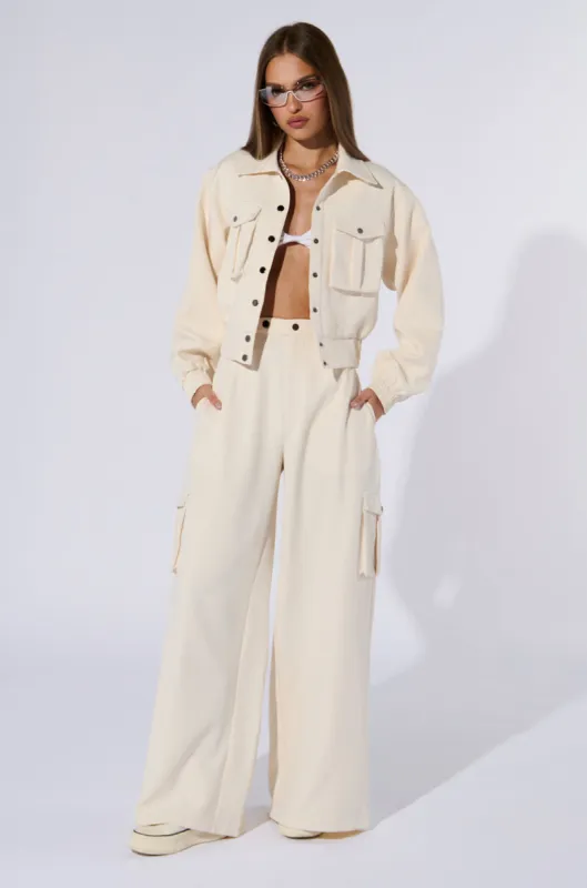 BUTTERCUP CARGO TROUSER sold by AKIRA