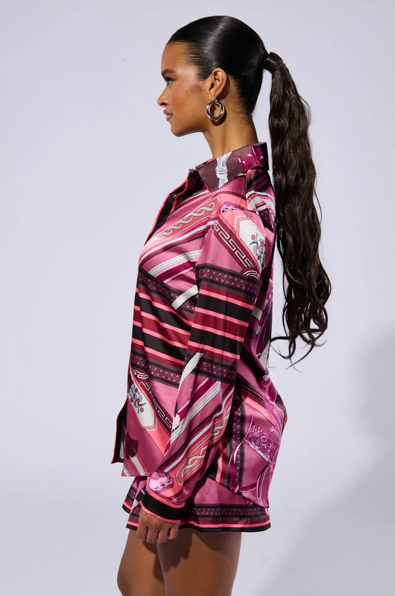 DREAM OF LOVE BUTTON DOWN BLOUSE sold by AKIRA product image thumbnail 4