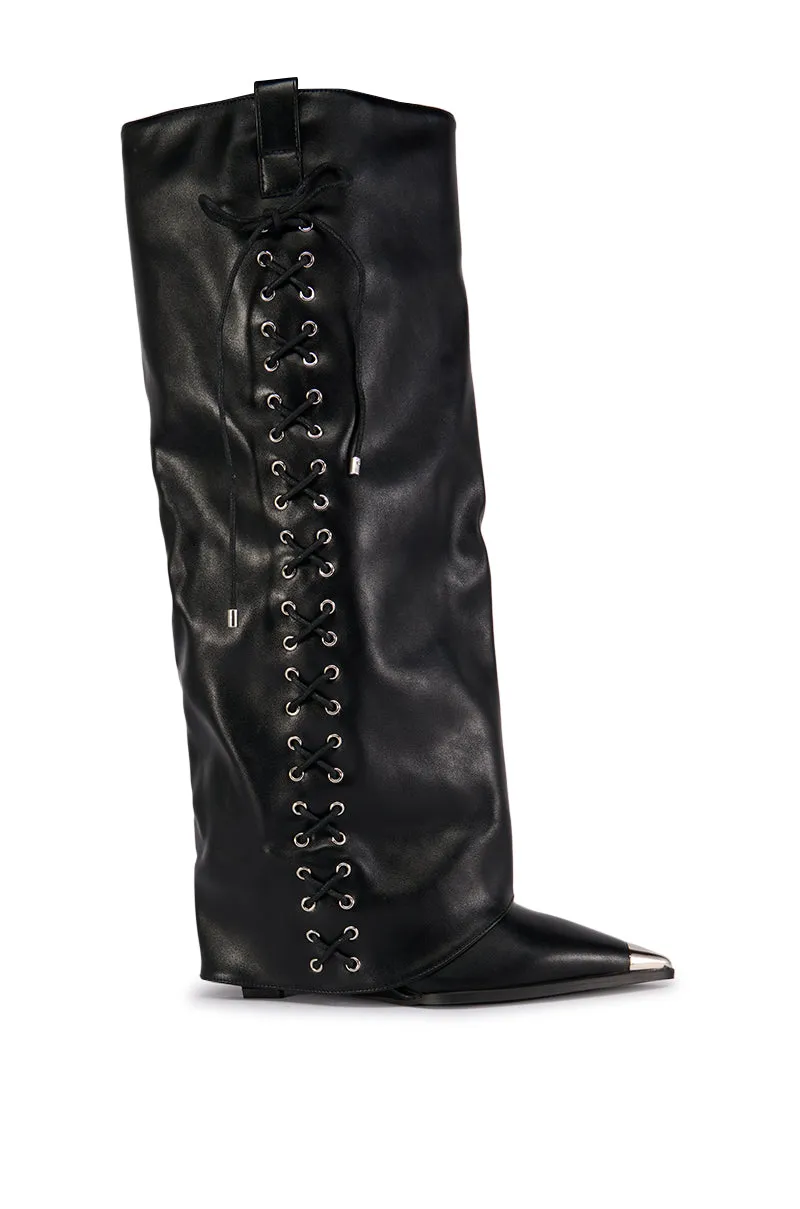 AZALEA WANG FLEURETTE BOOT sold by AKIRA product image thumbnail 2