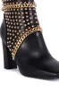AZALEA WANG PANCHO BLACK EMBELLISHED BOOTIE sold by AKIRA