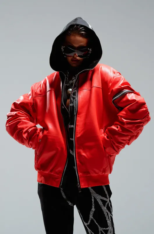 STORMY OVERSIZED BOMBER sold by AKIRA