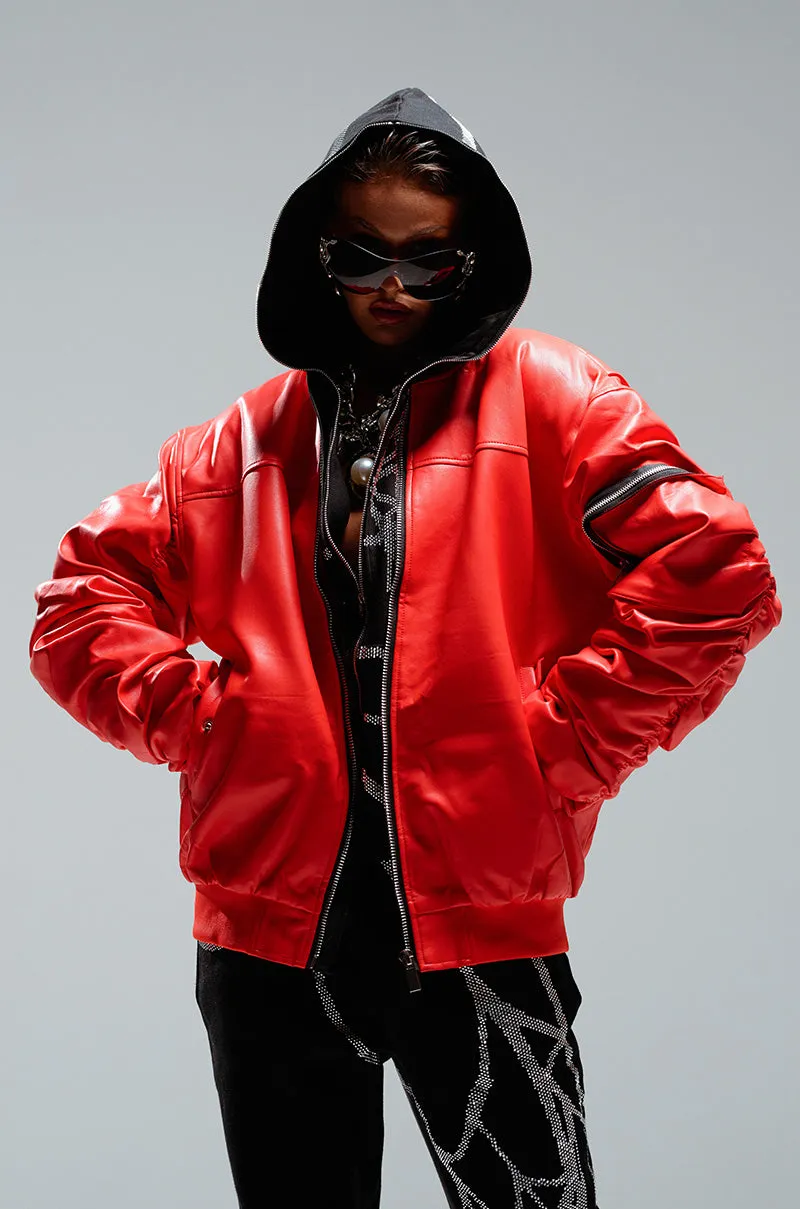 STORMY OVERSIZED BOMBER sold by AKIRA