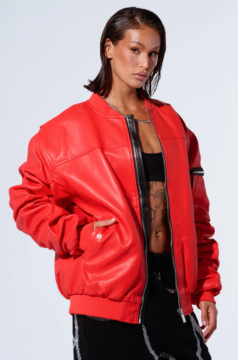 STORMY OVERSIZED BOMBER sold by AKIRA product image thumbnail 5