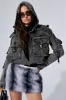 SCORPIO CARGO DENIM JACKET sold by AKIRA