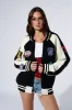 DOWN TIME KNIT BOMBER sold by AKIRA