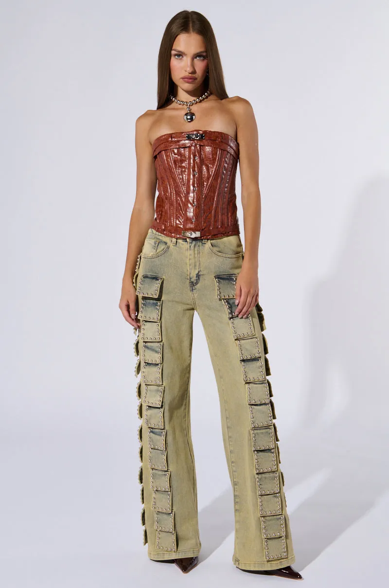 YOU ALREADY KNOW CORSET TOP sold by AKIRA product image thumbnail 5