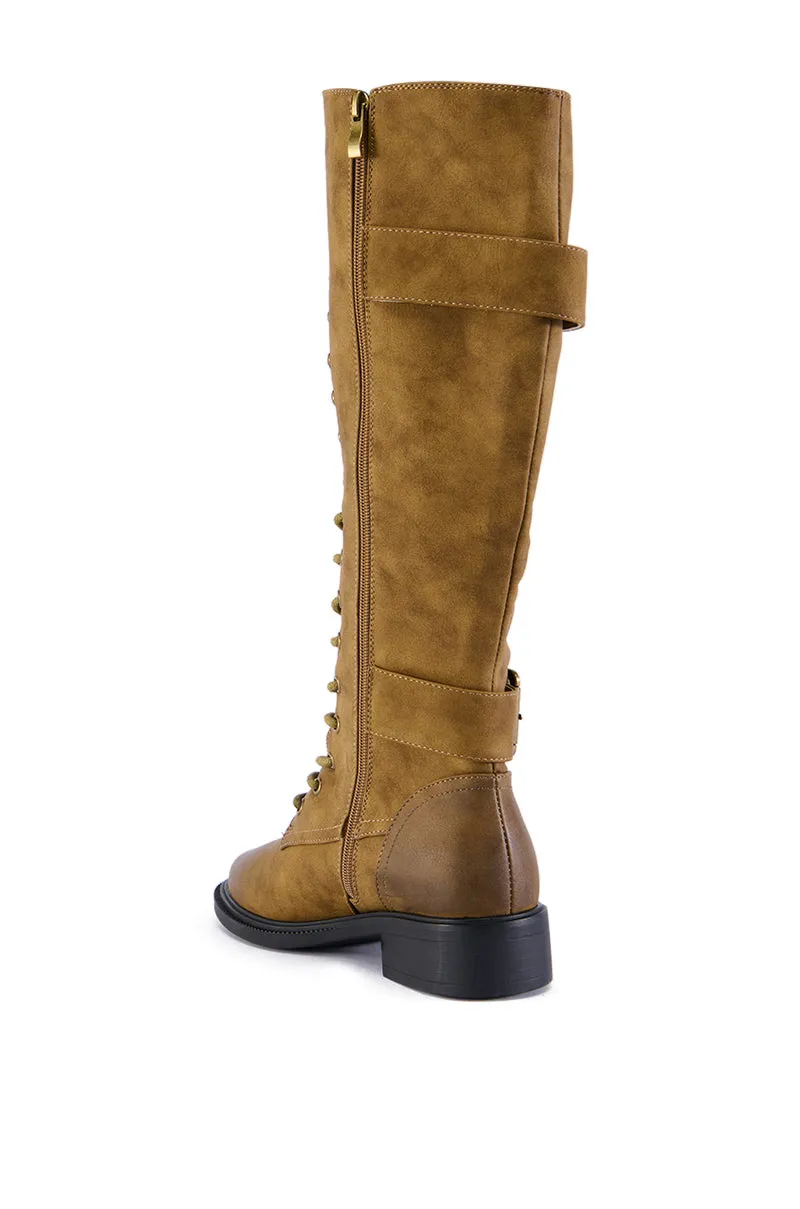 AZALEA WANG EMMOTT LACE UP BOOT sold by AKIRA product image thumbnail 3
