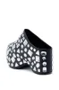 AZALEA WANG CIMMARON GEM EMBELLISHED CLOG IN BLACK sold by AKIRA