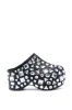 AZALEA WANG CIMMARON GEM EMBELLISHED CLOG IN BLACK sold by AKIRA