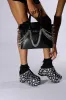 AZALEA WANG CIMMARON GEM EMBELLISHED CLOG IN BLACK sold by AKIRA