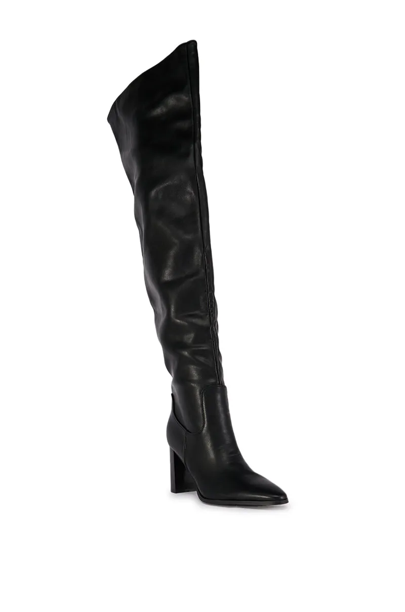 AZALEA WANG KAMARIA BLACK BOOT sold by AKIRA product image thumbnail 3