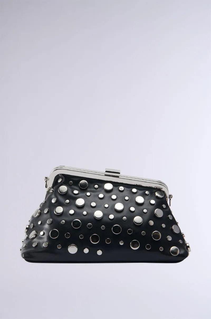 MIRROR MIRROR CLUTCH sold by AKIRA