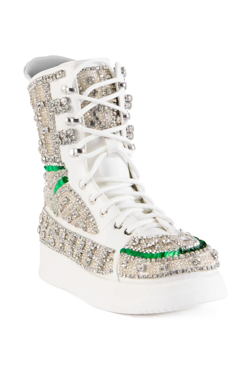 AZALEA WANG STANDOUT WHITE SNEAKER sold by AKIRA product image thumbnail 3