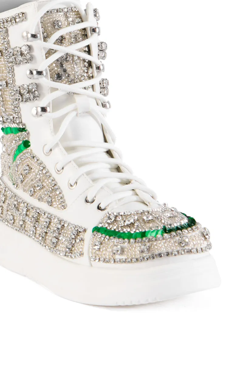 AZALEA WANG STANDOUT WHITE SNEAKER sold by AKIRA product image thumbnail 5
