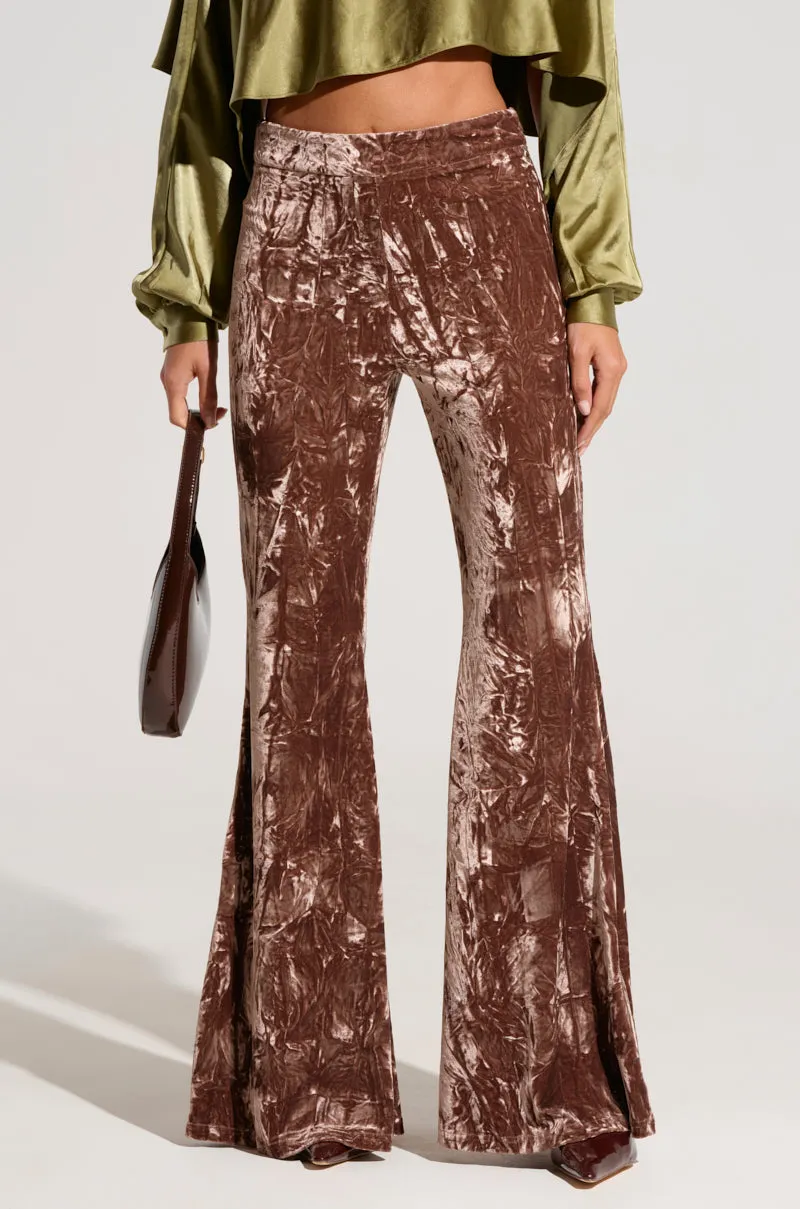 IN ANOTHER LIFE RUCHED VELVET LEGGING sold by AKIRA product image thumbnail 2