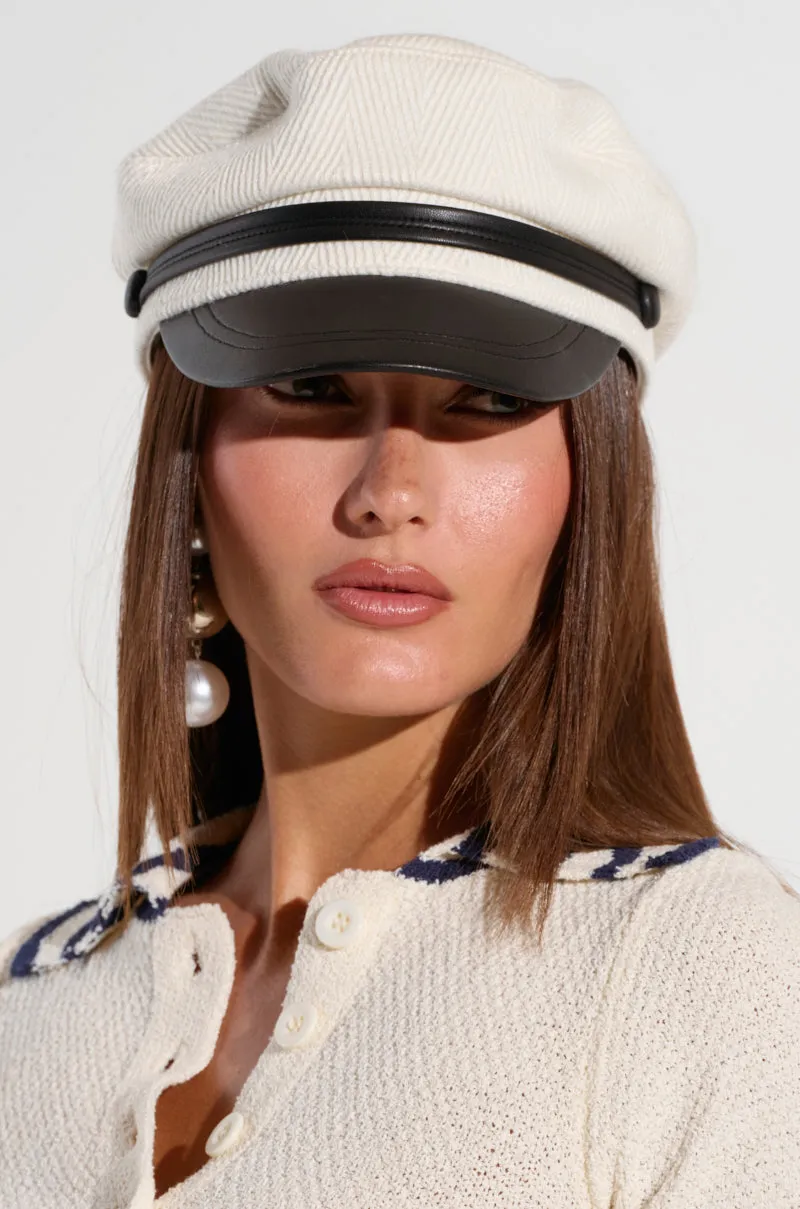 TOO COOL BAKERS BOY CAP sold by AKIRA