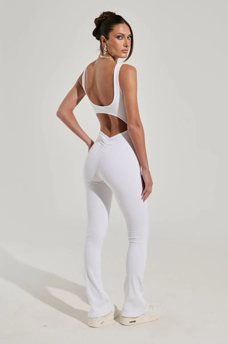 INTERNET FAMOUS RUCHED KNIT JUMPSUIT sold by AKIRA