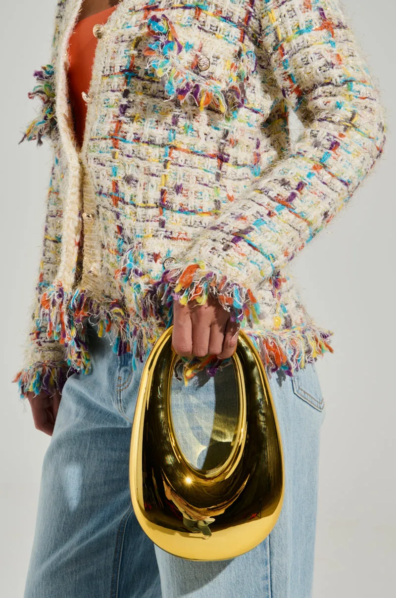 GOLDEN HOUR CHROME PURSE sold by AKIRA product image thumbnail 2