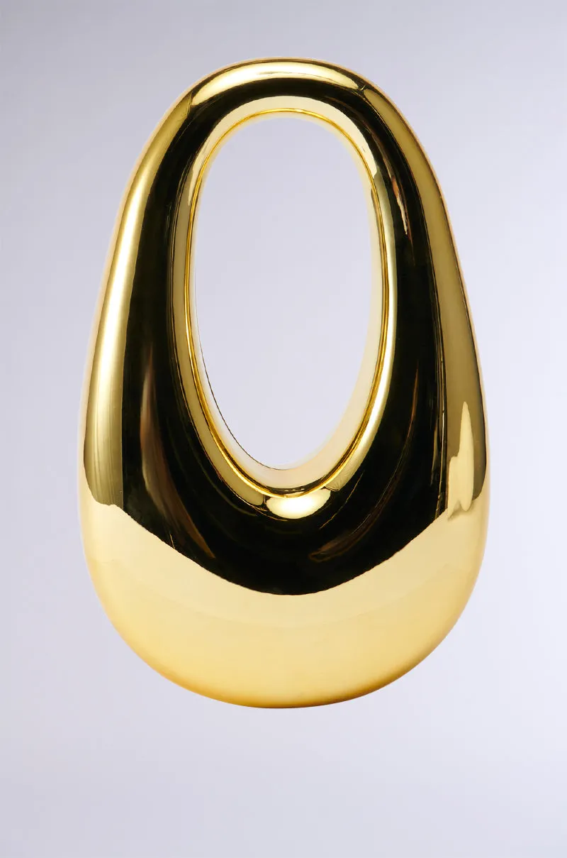 GOLDEN HOUR CHROME PURSE sold by AKIRA