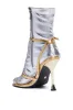 AZALEA WANG ODETA GOLD SANDAL sold by AKIRA