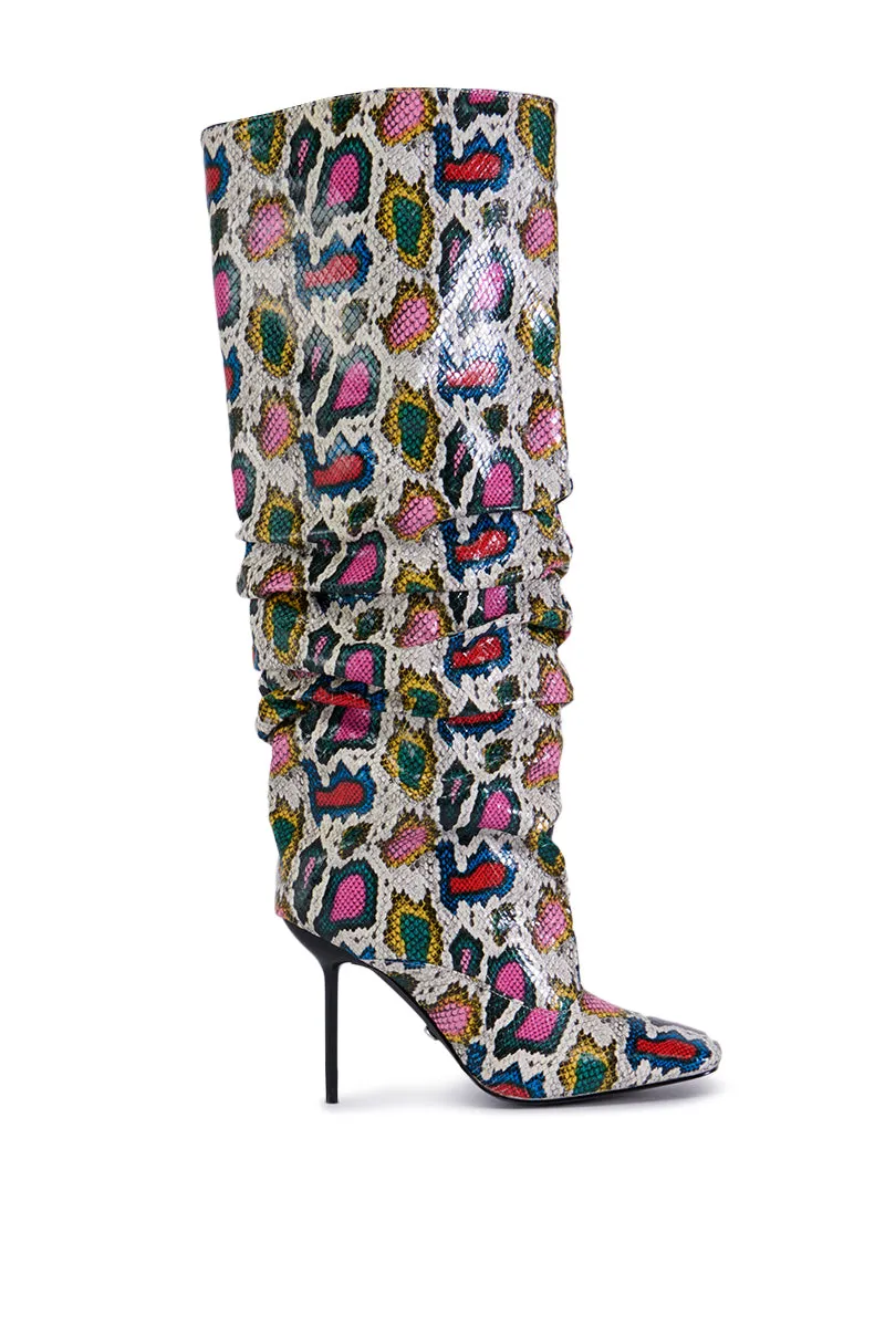 AZALEA WANG POKEY MULTI SNAKE BOOT sold by AKIRA product image thumbnail 3