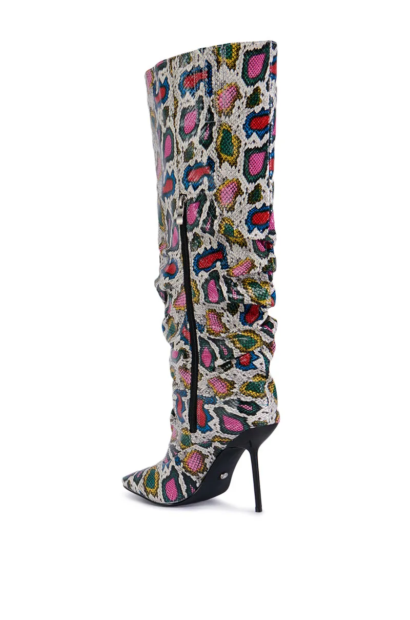 AZALEA WANG POKEY MULTI SNAKE BOOT sold by AKIRA product image thumbnail 5