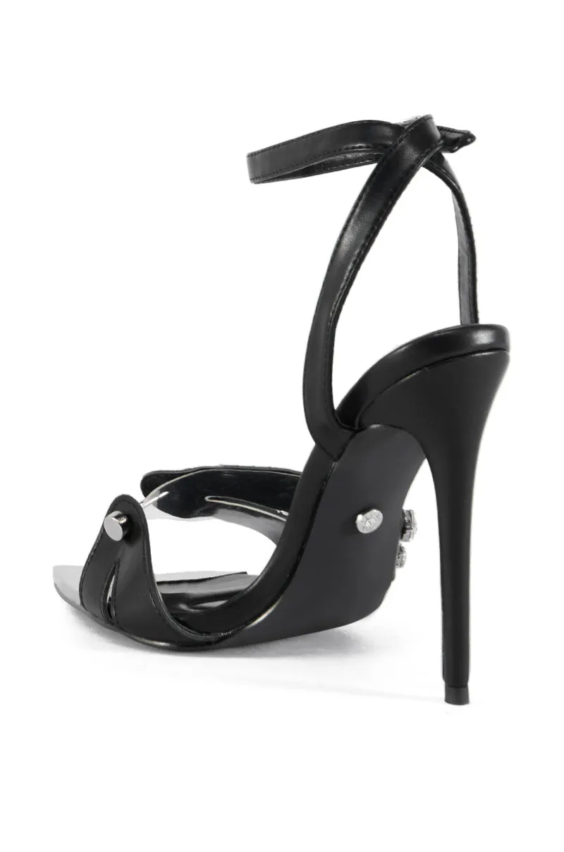 AZALEA WANG LIGHTYEAR BLACK SANDAL sold by AKIRA product image thumbnail 5