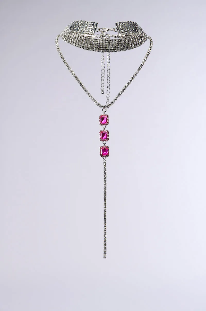 NIKKI LONG NECKLACE sold by AKIRA