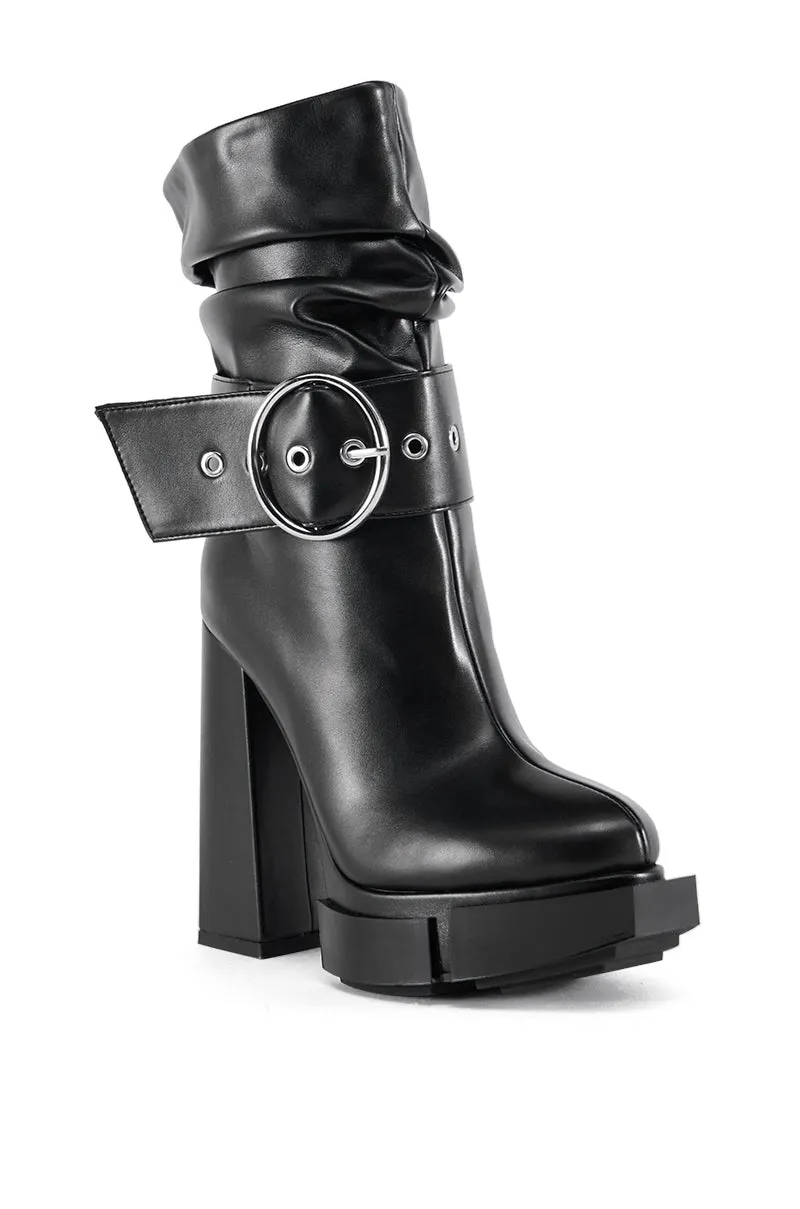 AZALEA WANG ZAYLA BLACK BOOTIE sold by AKIRA product image thumbnail 3