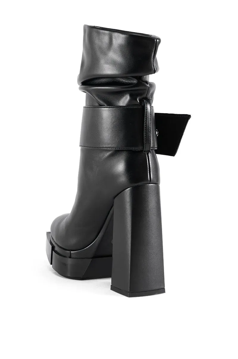 AZALEA WANG ZAYLA BLACK BOOTIE sold by AKIRA product image thumbnail 4
