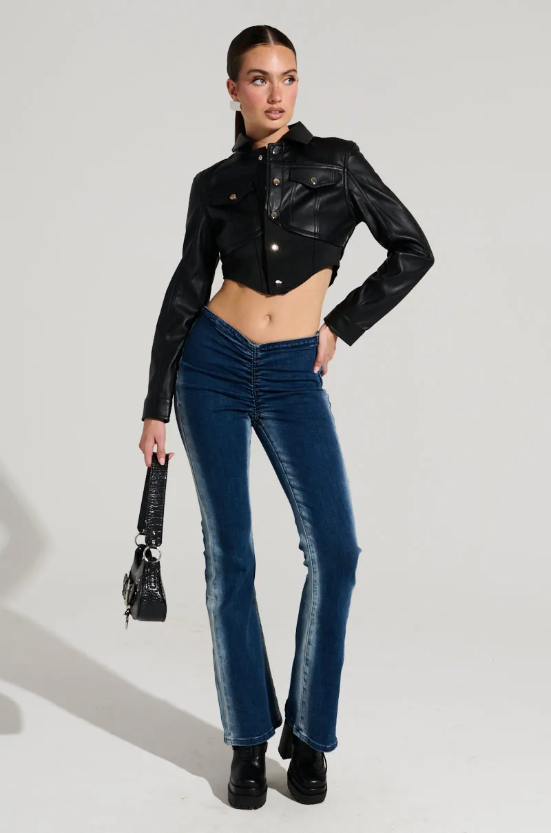 KNOCK YOU DOWN FITTED MOTO sold by AKIRA product image thumbnail 5