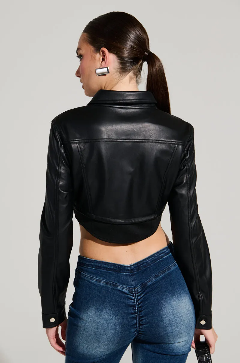 KNOCK YOU DOWN FITTED MOTO sold by AKIRA product image thumbnail 4